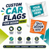 Custom Car Flags