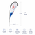 Custom Teardrop Flag Kit