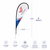 Custom Teardrop Flag Kit