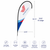 Custom Teardrop Flag Kit