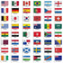 World Cup 2026 Flagship Flag Set – 48 Countries (12x18in Stick Flag)