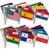 World Cup 2026 Flagship Flag Set – 48 Countries (12x18in Stick Flag)
