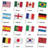 World Cup 2026 Core Flag Set – 16 Countries (12x18in)