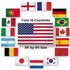 World Cup 2026 Core Flag Set – 16 Countries (3x5ft)