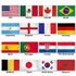 World Cup 2026 Core Flag Set – 16 Countries (3x5ft)