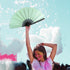Glitter Fairy Blue X-Large Hand Fan