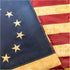 Betsy Ross Vintage Embroidered Home Banner Oxford Poly 3x5ft