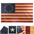 Betsy Ross Vintage Embroidered Home Banner Oxford Poly 3x5ft
