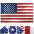 USA Embroidered Home Banner Oxford Poly 3x5ft