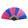 Bisexual Glitter X-Large Hand Fan