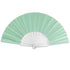 Glitter Fairy Blue Small Hand Fan (Clear Handle)