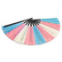 Transgender Glitter X-Large Hand Fan