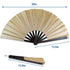 Champagne Glitter X-Large Fan