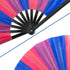 Bisexual Glitter X-Large Hand Fan