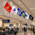 U.S. Military Flag Display Set with Poles – Six 3x5ft USA-Made Nylon Flags