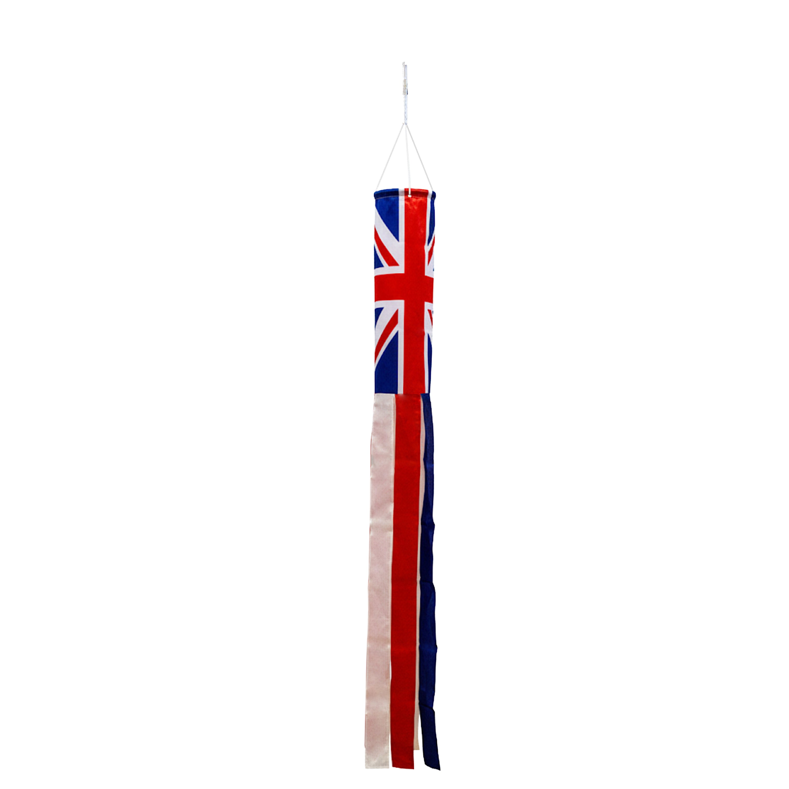 United Kingdom Super Shiny Poly 5ft Windsock