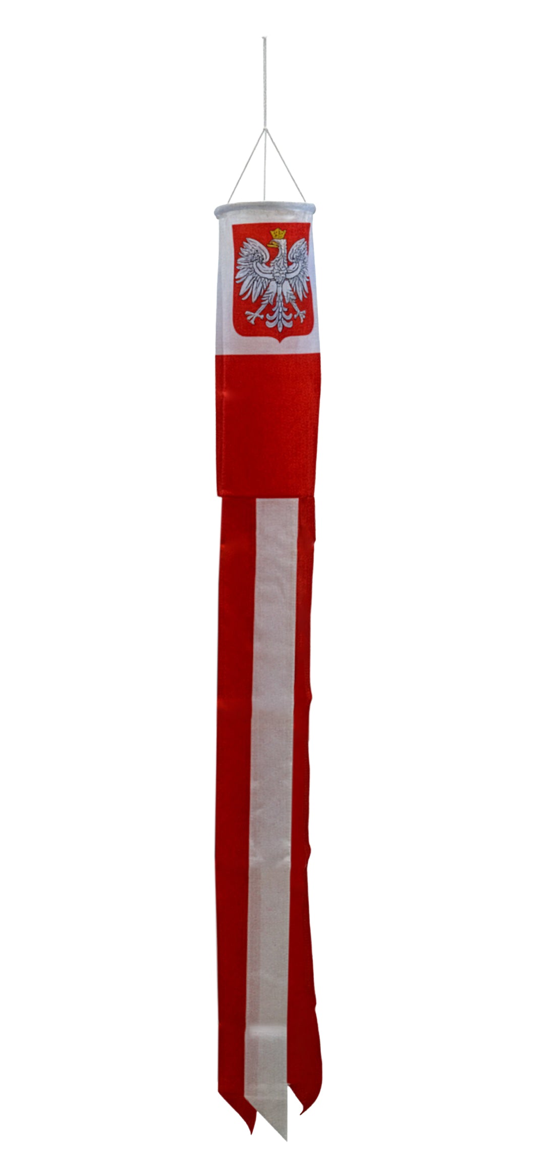 Poland (Eagle) Super Shiny Poly 5ft Windsock
