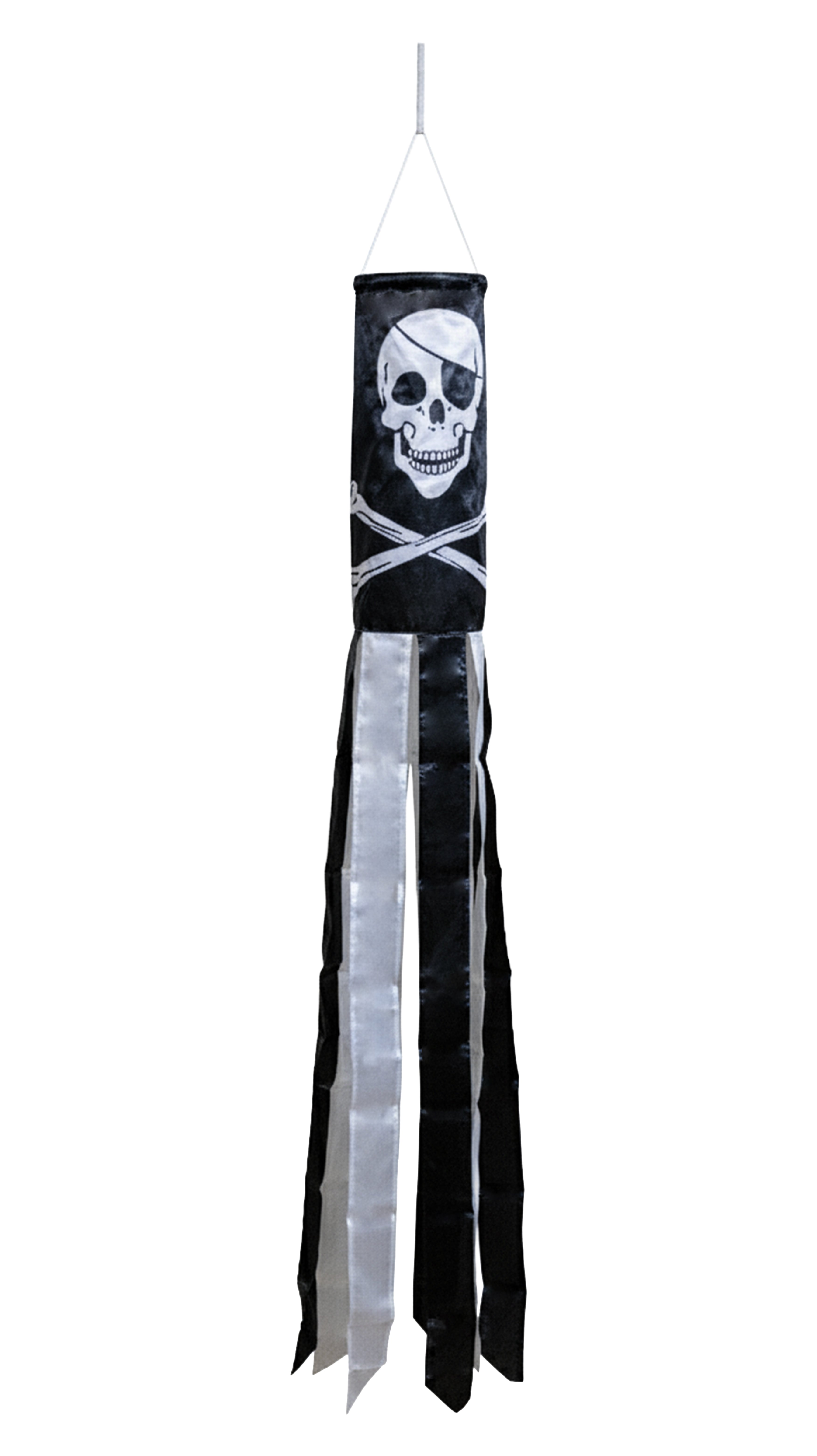 Pirate (Regular) Super Shiny Poly 5ft Windsock