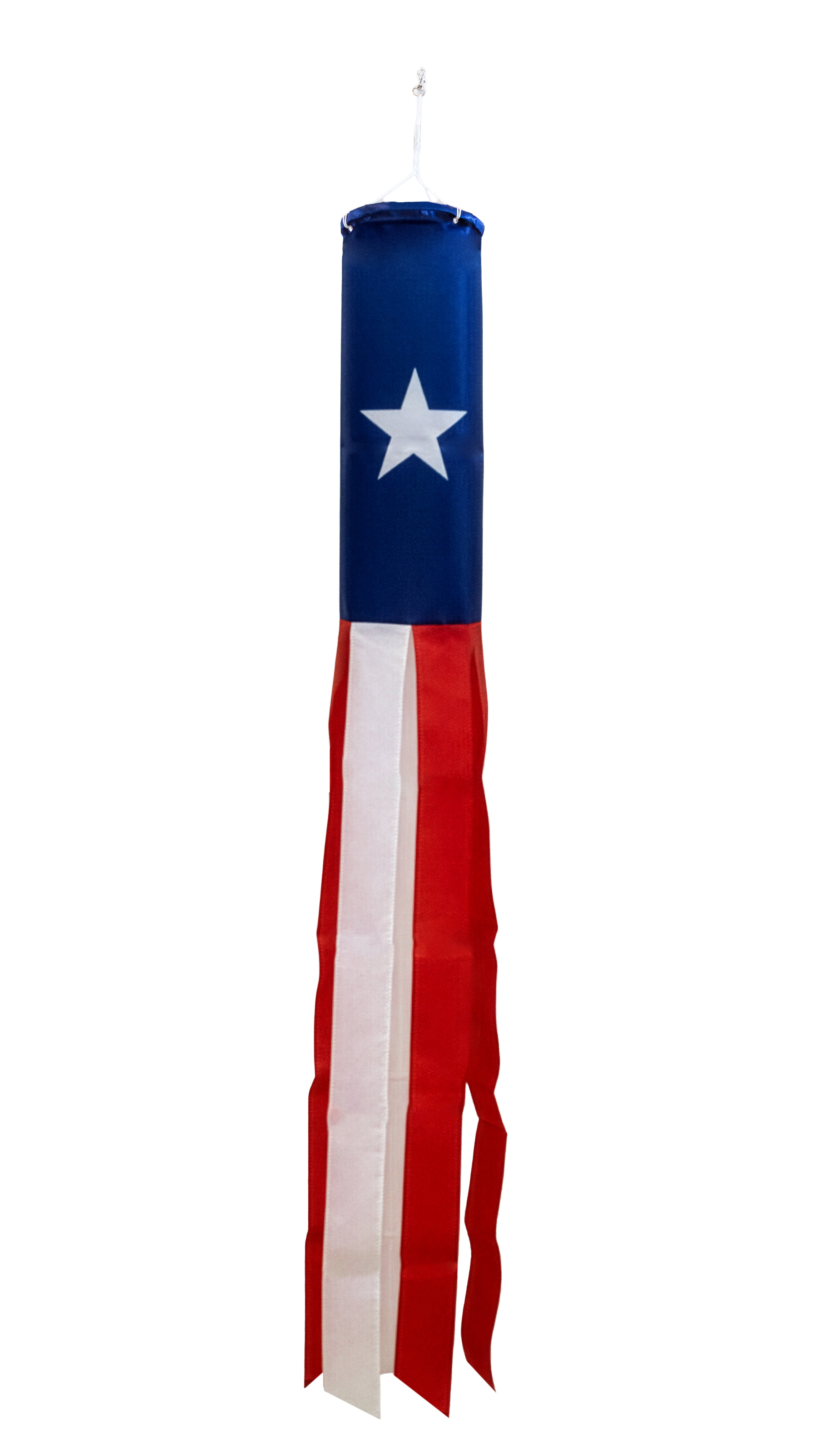 Texas Super Shiny Poly 5ft Windsock