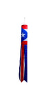 Puerto Rico Super Shiny Poly 5ft Windsock