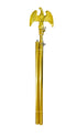 8ft 2pc Gold Aluminum Pole (Gold Eagle)