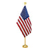 8ft 2pc Gold Aluminum Pole (Gold Eagle)