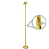 8ft 2pc Gold Aluminum Pole (Gold Eagle)