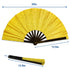 Glitter Gold X-Large Hand Fan