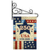 H&G Studios USA 250 12x18in Garden Flag