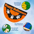 Halloween (Ghost) Bunting Flag 5x3ft Poly