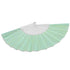 Glitter Fairy Blue Small Hand Fan (Clear Handle)