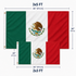 Mexico Flag Bundle (3-Piece Set) - (1) 3x5ft & (2) 2x3ft Polyester Flags - Vibrant Colors & Durable Grommets - Perfect for Parades, Home Decor & Events