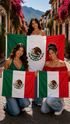 Mexico Flag Bundle (3-Piece Set) - (1) 3x5ft & (2) 2x3ft Polyester Flags - Vibrant Colors & Durable Grommets - Perfect for Parades, Home Decor & Events