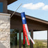 Texas Super Shiny Poly 5ft Windsock