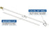 6ft Spinning Stabilizer Flag Pole (White)