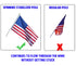 6ft Spinning Stabilizer Flag Pole (White)