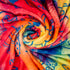 Mushroom (Tie-Dye) Soft Plush 50x60in Blanket