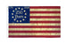 250 USA Tea Stained 3x5ft Poly