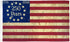 250 USA Tea Stained 3x5ft Poly