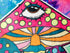 Mushroom (Tie-Dye) Soft Plush 50x60in Blanket