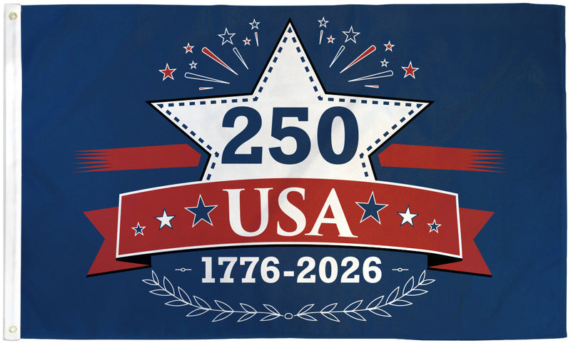 250 USA (Stars) 3x5ft Flag