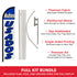 Autos Usados Windless Banner Flag & Pole Kit