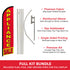 Appliance Sale Windless Banner Flag & Pole Kit
