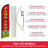 Pawn Shop Windless Banner Flag & Pole Kit