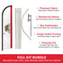 California Windless Banner Flag & Pole Kit