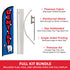Dentist Windless Banner Flag & Pole Kit
