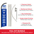 Hyundai Windless Banner Flag & Pole Kit
