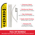 Warranty Windless Banner Flag & Pole Kit