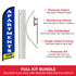 Apartments Now Available Windless Banner Flag & Pole Kit
