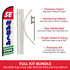 Se Habla Espanol #3 Windless Banner Flag & Pole Kit